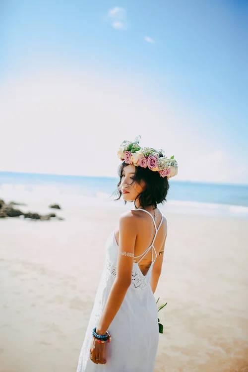 beach dresses for brides