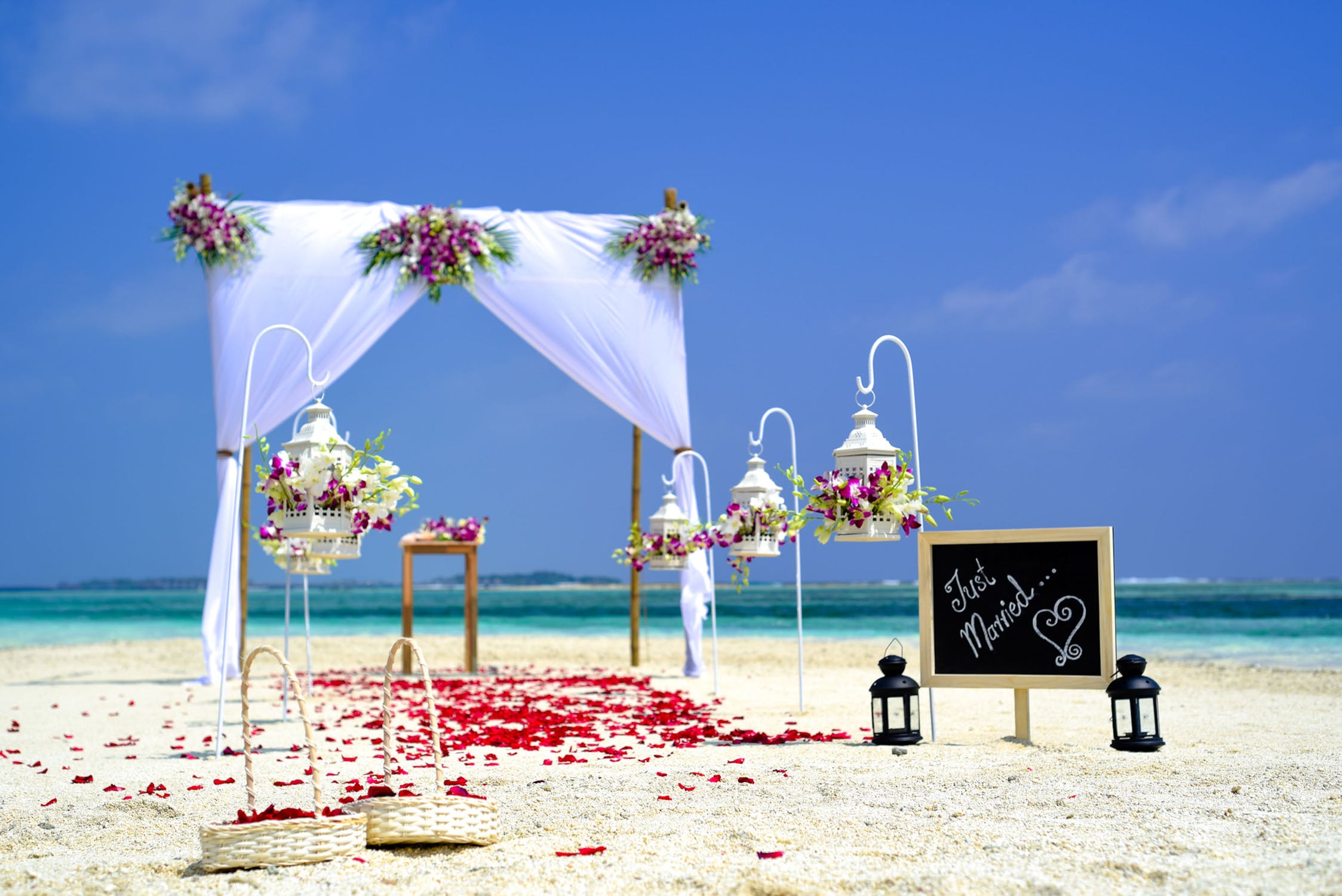 marriage on the beach